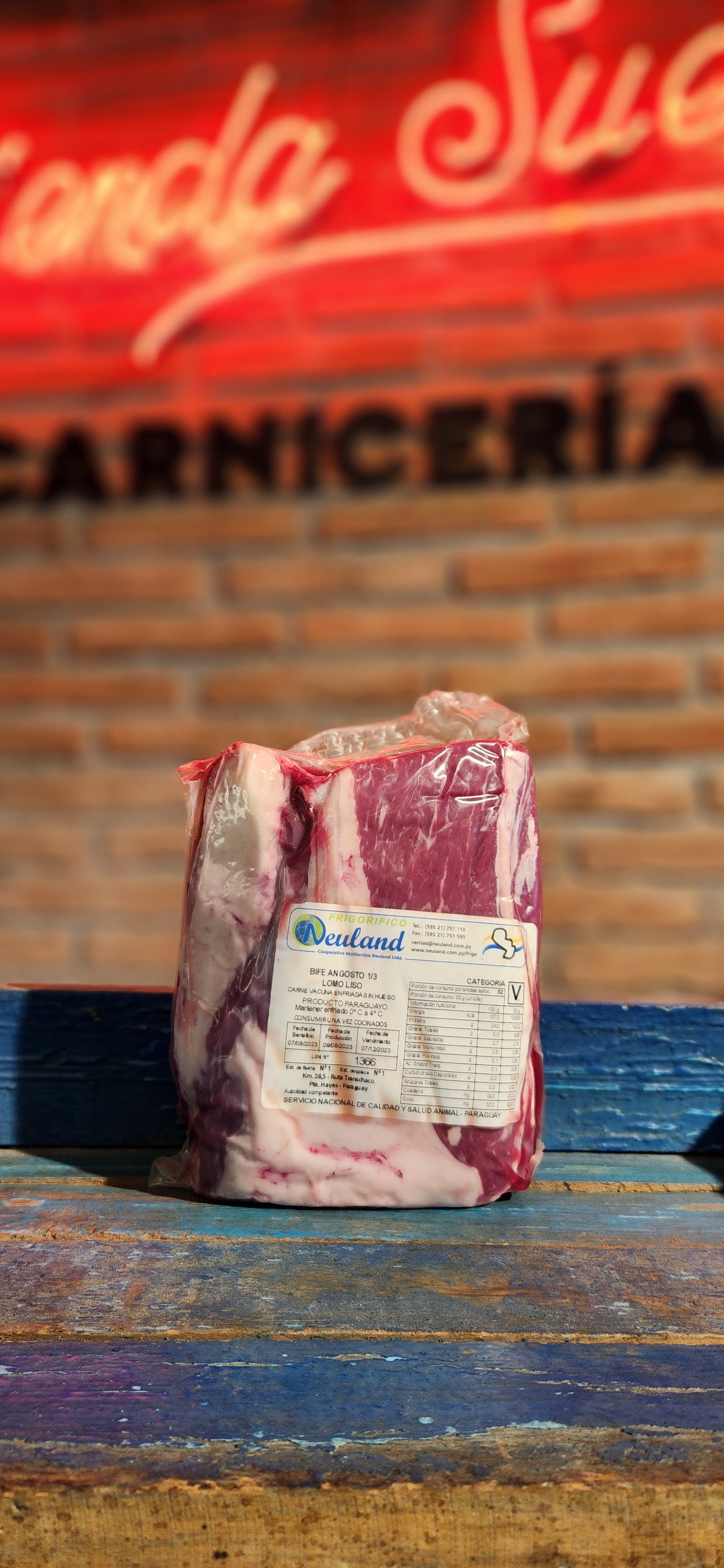 Lomo Liso Neuland 1.2kg ($13.990 x kg)
